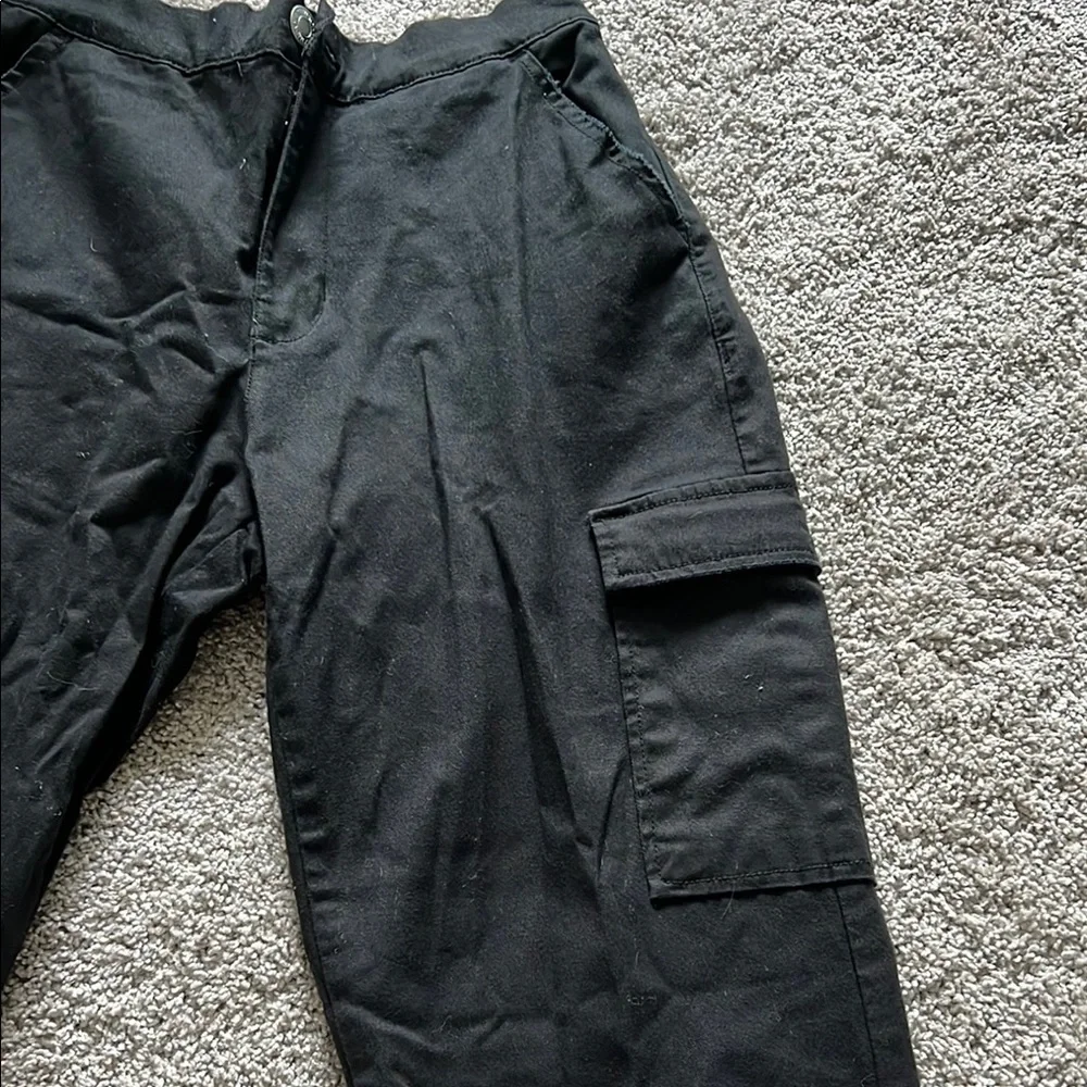 Stylish Black Cargo Pant Joggers - Picture 2 of 6